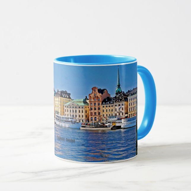 Caneca Estocolmo, Suécia (Frente Esquerda)