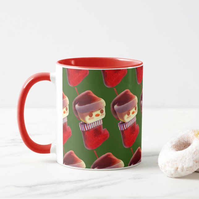 Caneca Estoque de Natal (Com Donut)