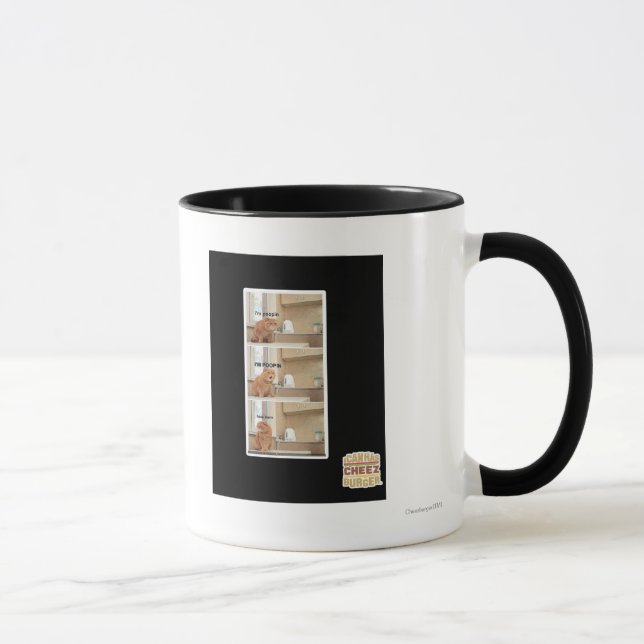 Caneca Estou a fazer cocô! (Direita)