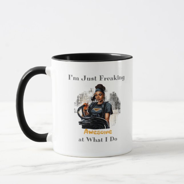Caneca Estou apenas assustando... Clássica (Esquerda)