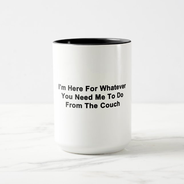 Caneca Estou Aqui Para Você (Centro)