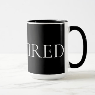 Caneca Estou Cansado – Frase Suave e Emocional
