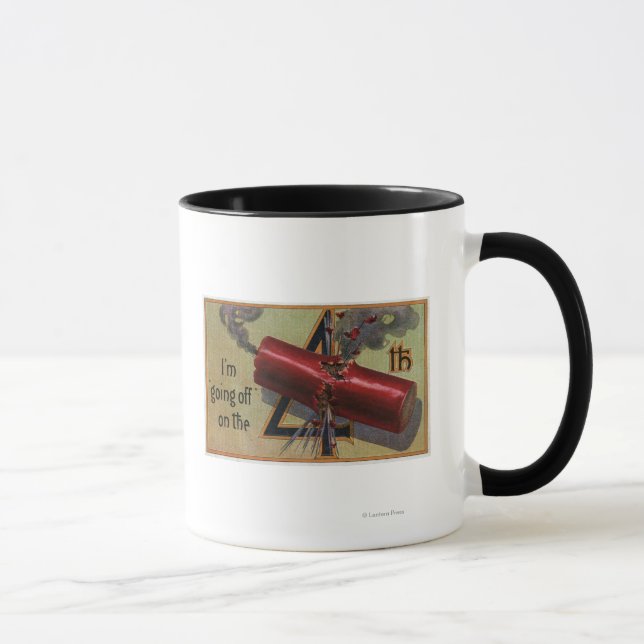 Caneca Estou indo no quarto nº 2 (Direita)