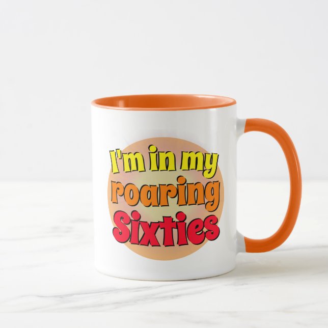 Caneca Estou no meu Roaring Sessenta (Direita)