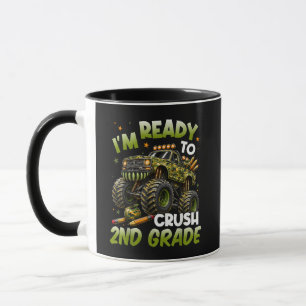 Caneca Estou Pronto para Esmagar o Caminhão Monstro da 2ª