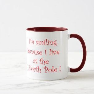 Caneca Estou sorrindo porque...