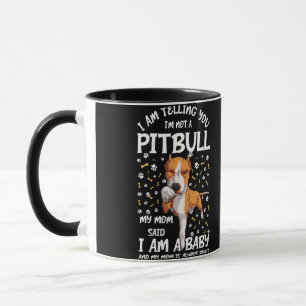 Caneca Estou te dizendo que não sou dono de cachorros pic