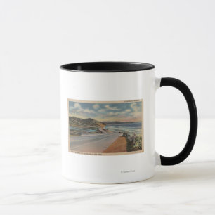 Caneca Estrada 101 na costa de Califórnia ViewState