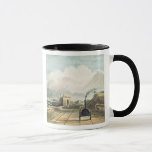 Caneca Estrada de ferro de Dublin e de Kingstown: Do