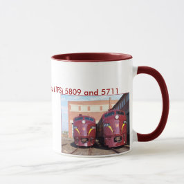 Caneca Estrada de ferro E-8a de Pensilvânia, s (JTFS)