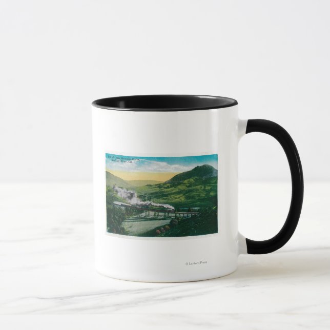 Caneca Estrada de Ferro Limitada perto da Curva de Ferrad (Direita)