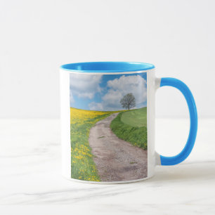 Caneca Estrada de Terra e Árvore