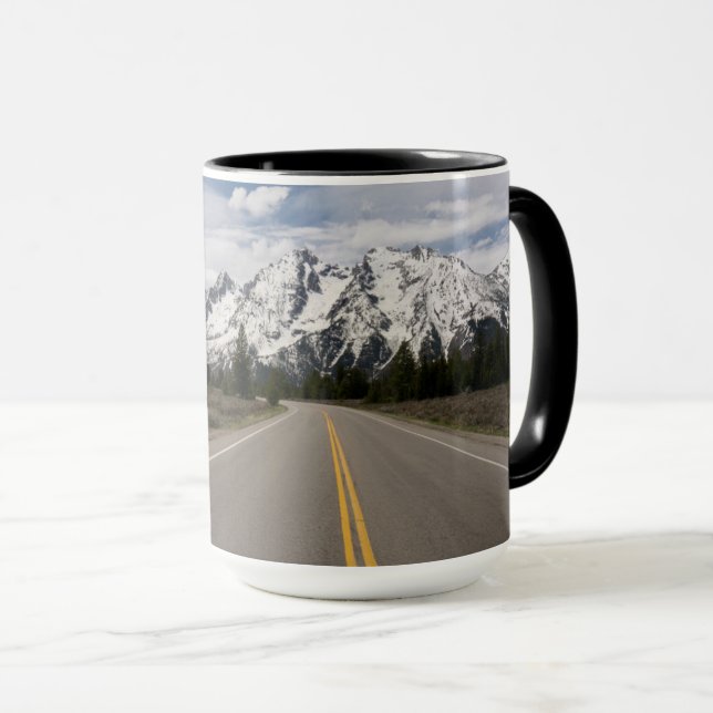Caneca Estrada para a Serra de Teton (Frente Esquerda)