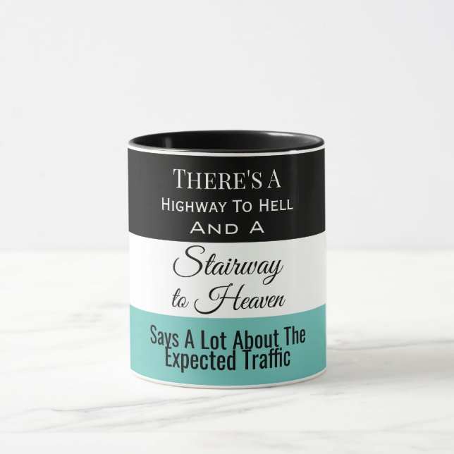 Caneca Estrada para o Inferno/Escada para o Céu (Centro)