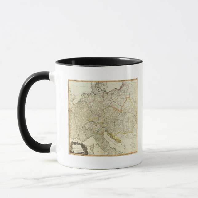 Caneca Estradas Postas Alemanha, Hungria (Esquerda)