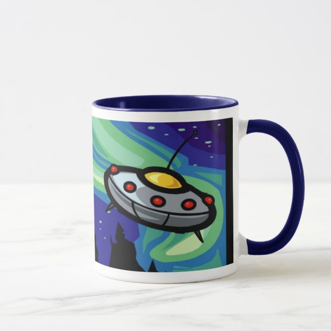 Caneca estrangeira 1 da nave espacial (Direita)