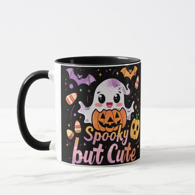 Caneca Estranho, mas bonito | ExDesigner | Dia das Bruxas (Esquerda)