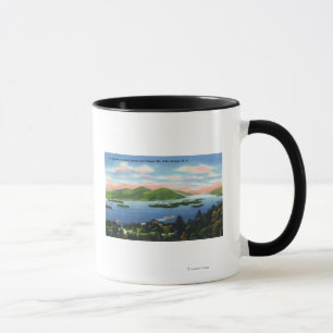 Caneca Estreitos, cem ilhas, Mountain View da língua