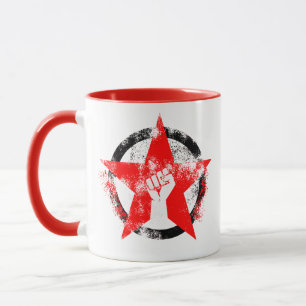 Caneca Estrela Anti-Fascista