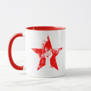 Caneca Estrela Anti-Fascista