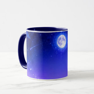 Caneca Estrela Cadente ao Luar