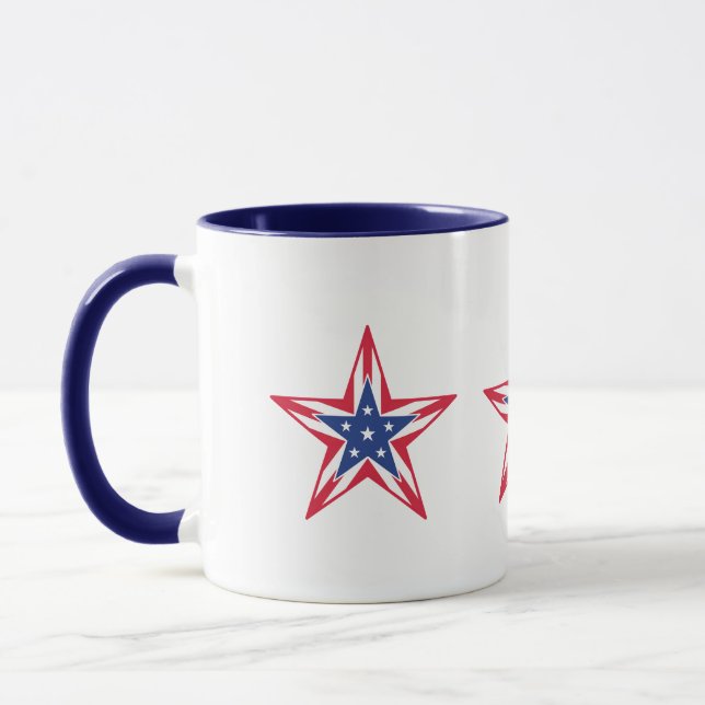 Caneca Estrela da Liberdade (Horizontal) (Esquerda)