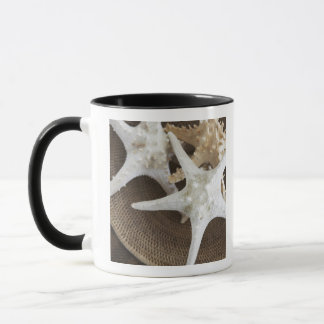 Caneca Estrela do mar em uma cesta