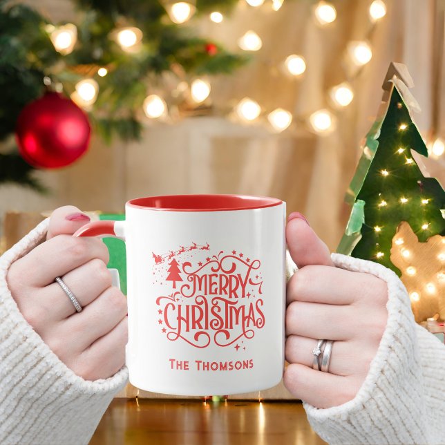 Caneca Estrela Vermelha Espumante Mata de Natal (Criador carregado)