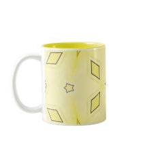 Estrelas e Diamantes castanhos amarelos e escuros