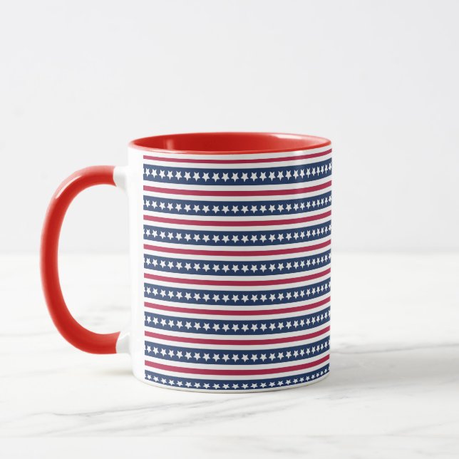 caneca estrelas e listras americanas (Esquerda)