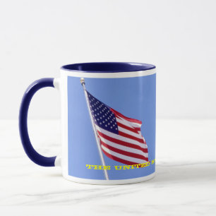 Caneca Estrelas e Stripes EUA
