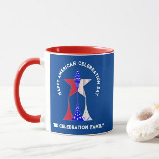 Caneca Estrelas e Strips Patriot