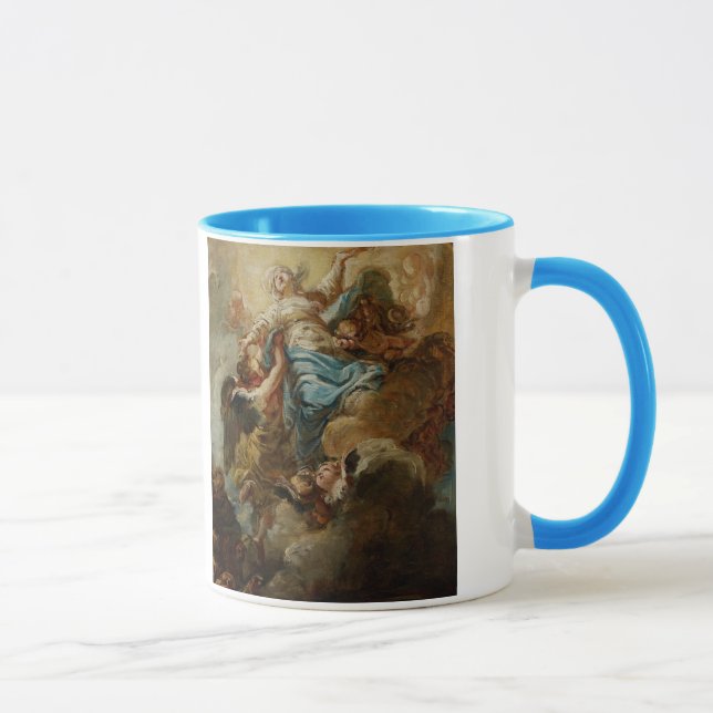 Caneca Estude para a suposição do Virgin, c.1760 2 (Direita)