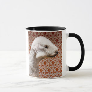 Caneca Estúdio disparado de Bedlington Terrier