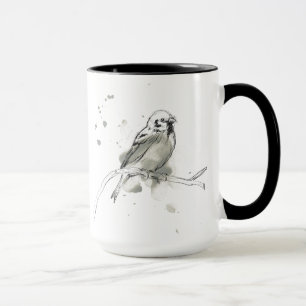 Caneca Estudo Gestural sobre Aves
