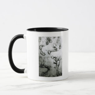 Caneca Estudos dos pés dos cavalos
