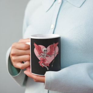 Caneca Eterno Love Skeleton Angel Mug