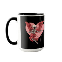 Eterno Love Skeleton Angel Mug