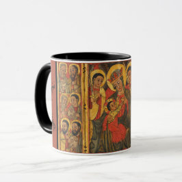 Caneca Etíope l Ortodox l Theotokos l Discípulos