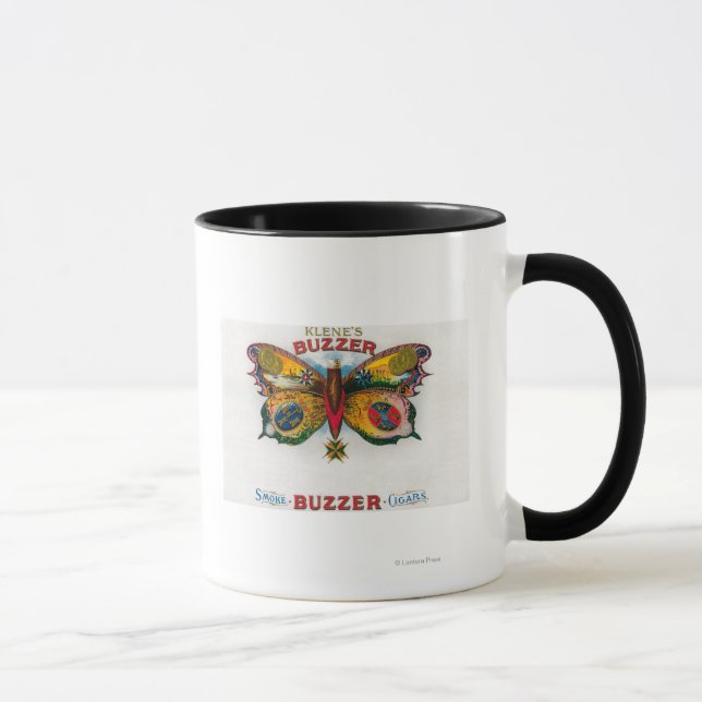Caneca Etiqueta da Caixa de Cigarro para Bico (Direita)