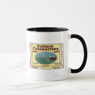 Caneca Etiqueta de marca atlântica dos arandos de Eatmor