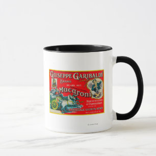 Caneca Etiqueta Giuseppe Garibaldi Macaroni