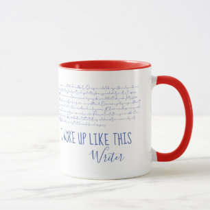 Caneca Eu Acordei Como Esse Slogan De Escritor Engraçado 