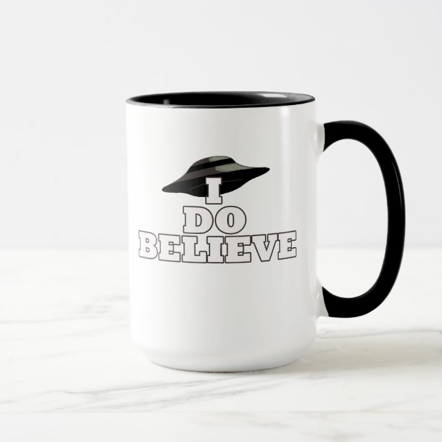 Caneca Eu acredito (Direita)