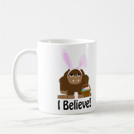 Caneca Eu Acredito! Easter Bigfoot