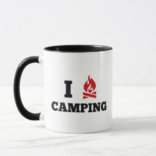 Caneca Eu Adoro Acampar Coffee Mug