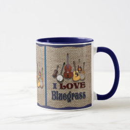 CANECA EU ADORO BLUEGRASS MUG