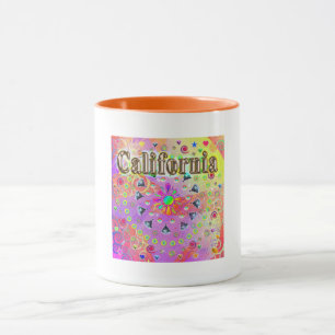 Caneca Eu adoro California Lucky Ouro Mug