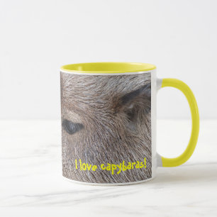 Caneca Eu adoro capybaras