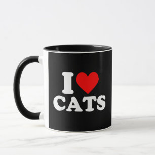 Caneca Eu Adoro Gatos - Eu Adoro Gatos Eu Amo Gatos